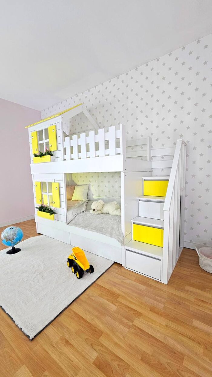 house bunk bed