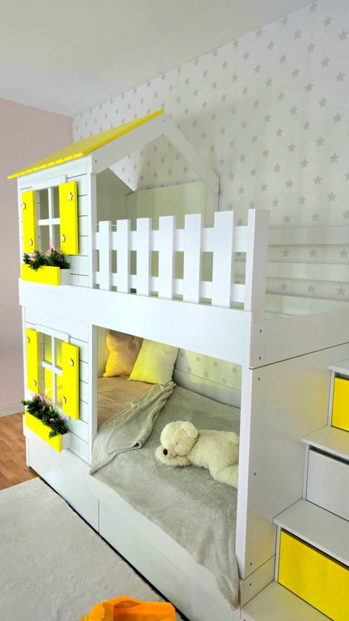 house bunk bed