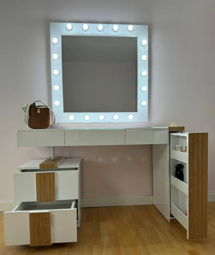 Vanity with Mirror and Lights