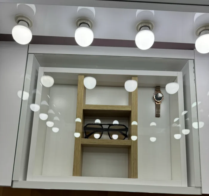 Vanity with Mirror and Lights